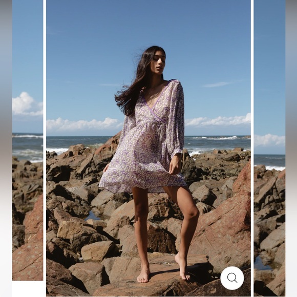 Binita Mini Dress ~ Violetin Size XS - Picture 3 of 4